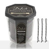 Dofash 5CM 2IN Black Bobby Pins Work Well to Keep Hairstyles in Place Bulk Hair Clips For Hair Salon 260PCS Black
