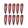 Motanar 50 Pack of Snap Hair Clips Hair Barrettes for Kids Girls and Women 50 mm Coffee