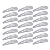 Motanar 50 Pack of Snap Hair Clips Hair Barrettes for Kids Girls and Women 50 mm Silver