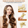 OBTANIM Butterfly Hair Clips 12 Pcs Cute Metal Butterfly Hair Claw Pins Barrettes Accessories for Girls and Women Gold