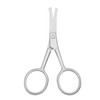Motanar Safety Hair Scissors Stainless Steel Blunt Tip Scissor for Hair Cutting Professional Grooming for Eyebrows Nose