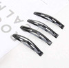 LASSUM 24 Pcs Large Metal Hair Snap Clips 236 inch Long Noslip Hair Clips Barrettes for Women and Girls Black