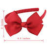 7Rainbows Cute Yellow Gold Bow Headband for Girls Toddlers