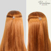 Parcelona French Classic Very Small 1 12 Claw Clips with Tight Spring Set of 3 Girls Hair Jaw Claw Clips Durable Styling