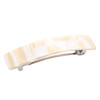 French Amie Oblong Handmade 35 Celluloid Automatic Hair Clip Barrette Hair Clip for Girls Strong Hold Hair Clips for Wom
