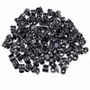 100pcpack 1cm Hair Claws Clip for Women Girls Plastic Mini Hairpin Hair Clip Clamp Hair Accessories Gifts 100pcs black