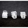 100pcpack 1cm Hair Claws Clip for Women Girls Plastic Mini Hairpin Hair Clip Clamp Hair Accessories Gifts 100pcs clear
