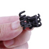 100 PiecesPack Mini Hair Claw Clips Plastic Claws Pins Clamps Small Jaw for Girls and Women Gifts 10cm black