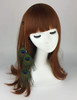 3PCS Handmade Peacock Feather Hippie Hair Extension Headdress Headband Bohemia Feather Hair Clips Comb Hairpin Headdress