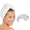 MICRODRY UltraAbsorbent Hair Towel Wrap for Long Hair or Short Hair QuickDrying Microfiber Hair Towels MachineWashable H