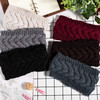 Whaline 6 Pieces Twist Knitted Headbands Winter Ear Warmers Crocheted Turban Head Wraps Elastic Hair Band Accessories Ha