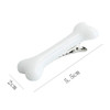 2Pcs White Dog Bone Hair Clips Hairpins BarrettePunk Personality Women Lovely Hair Band Decoration Design Headwear Hair