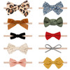 VISBL Baby Girl Headbands and Bows Newborn Infant Toddler Nylon Elastics Hairbands Hair Accessories Forest