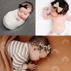 VISBL Baby Girl Headbands and Bows Newborn Infant Toddler Nylon Elastics Hairbands Hair Accessories Forest