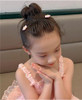5 Pcs Cute Metal Hair Clip Combs Magic Pearl Hair Accessories Camellia Flower Barrettes Wire Twist Bun Clamp Invisible B