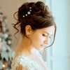 32 Pieces Wedding Pearl Hair Pins Bridal Pearl Rhinestone Hair Pins Hair Accessories U Shape Barrette for Bride Bridesma