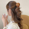 Blue Birds Nest Hair ClipsVintage Birds Nest Bun Maker Meatball Head Hair Claw Clamps Expandable Ponytail Holder Clips a