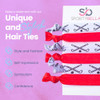 Field Hockey Hair Accessories Field Hockey Hair Ties No Crease Field Hockey Hair Elastics Set Gift for Girl Field Hockey