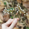 Unicra Bride Wedding Crystal Hair Pins Bridal Rhinestone Hair Pieces Wedding Hair Accessories for Women and Girls Pack o