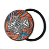 Emulily Western Cross Squash Blossom Hair band and Tie Western Concho