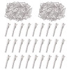 Swpeet 200Pcs 18inch 46cm Alligator Hair Clips Kit Perfect for Metal Duck Bill Hair Clips Flat Top Single Prong Hairpins