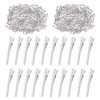Swpeet 200Pcs 3inch 75cm Alligator Hair Clips Kit Perfect for Metal Duck Bill Hair Clips Flat Top Single Prong Hairpins