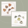 Small Claw Hair Clips for Thin Hair 22 Pcs Medium Mini Hair Clips for Shot Hair Tiny Clip Accessories for Women Girls