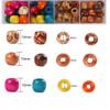 Leeven 417PCS Dreadlock Accessories Hair Braid Accessories with Braid Rings Hair Hoops Hair Clips Dreadlock Beads Colorf