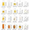 175 Pcs Hair Jewelry for Locs Dreadlock Metal Hair Cuffs Hair Rings Imitation WoodLike Hair Tube Beads Decorations Penda