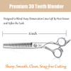 JASON 6 Blending Hair Scissors 30 Teeth Hair Thinning Scissor Professional Trimming Hair Cutting Shears for Barber Haird