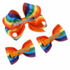 Rainbow Hair Clips Hair Bow for Women Girls Rainbow Hair Accessories Pride Day Hair Accessories TSFJ53 4pcs Headband Set
