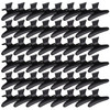 Yarlung 48 Pack Butterfly Hair Clamps Hair Claw Clips Salon Hair Barrettes for Styling Sectioning Cutting and Coloring B