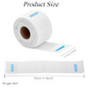 Erioctry 2 Rolls Disposable Barber Neck Strip Stretchy Paper Neck Band Neckband Hair Cutting Barber Salon Ruffle Tissue