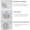 Erioctry 2 Rolls Disposable Barber Neck Strip Stretchy Paper Neck Band Neckband Hair Cutting Barber Salon Ruffle Tissue
