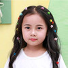 Aeyistry 50 Pcs Small Mini Flower Plastic Hair Claw Clips Mix Colored Petal Hair pins No Slip Hair Barrettes