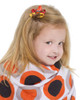 juDanzy Thanksgiving Turkey Hair Bow Clips 2 pack