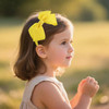7Rainbows Fashion Cute Yellow Bow Headband for Girls Toddlers