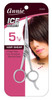 ANNIE 5 12 ICE HAIR SHEAR STAINLESS STEEL SILVER 5024 CUT SCISSORS