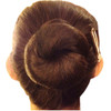 20 10 Pack Hair Nets Invisible Elastic Edge Mesh 50cm Reusable Hair Nets coffee 10pcs