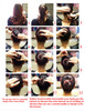 20 10 Pack Hair Nets Invisible Elastic Edge Mesh 50cm Reusable Hair Nets coffee 10pcs