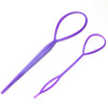 10PCS Plastic Magic Pull Hair Pin Tail Hair Braid Ponytail Maker Styling Tool 5 Large 5 small