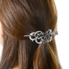 Viking Celtic Hair Slide Hairpins Viking Hair Accessories Celtic Knot Hair Barrettes Antique Silver Hair Sticks Irish Ha