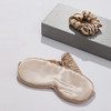 Silk Hair Scrunchies for Hairs Ties for Hair with 22mm 6A Grade Silk Sleep Mask Gift Pack Set 100 Mulberry Silk Eye Mask