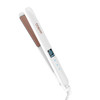 Conair Double Ceramic Flat Iron 1Inch Flat Iron 5 Digital Temp Settings Up to 410F ExtraLong Plates For All Hair Types a
