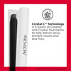 REVLON Crystal C Ceramic Digital Hair Flat Iron LongLasting Shine and Less Frizz 1 in