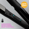 Revamp Progloss MoistureCare 125Inch Flat Iron Hair Straightener Steam Hair Straightener with Keratin Argan Coconut Oil