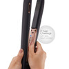 Panasonic nanoe Flat Iron for Healthy Shiny Hair Hair Styling Iron with Ceramic Plates and Intuitive Heat Technology for
