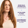 HOT TOOLS Professional Rose Gold Digital Extra Long Flat Iron 112 inch