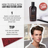 American Crew Mens Hair Texture Lotion Like Styling Gel with Light Hold Low Shine 84 Fl Oz