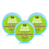 Just For Me Curl Peace Smoothing Ponytail Edge Control 3 Pack Finishes Holds Contains Flaxseed Avocado Oil Black Castor
